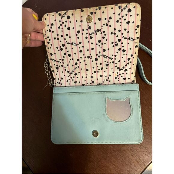 Betsey Johnson iridescent crossbody bag - Picture 2 of 8